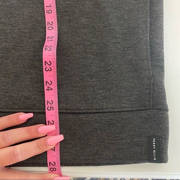 PERRY ELLIS Gray Sweater Jacket - Picture 11 of 12